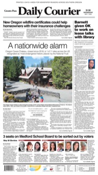 front page