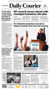front page