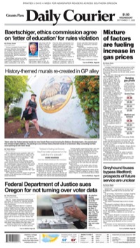 front page