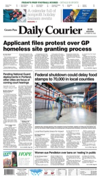 front page