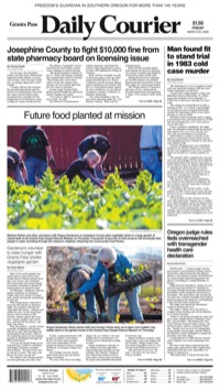 front page