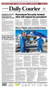 front page
