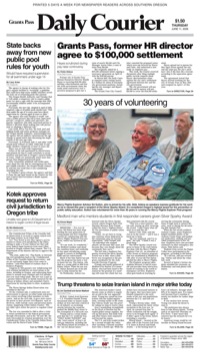 front page