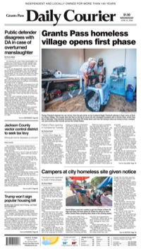 front page