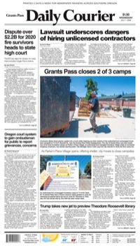 front page