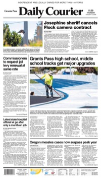 front page