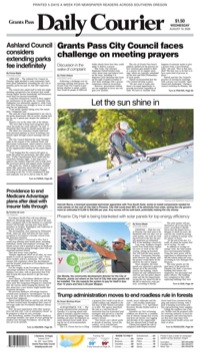 front page