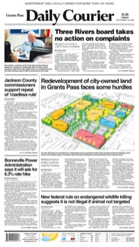front page