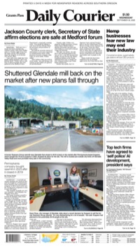 front page